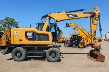 3949 mth, 2018R CAT M314F kołówka koparka kołowa js145w