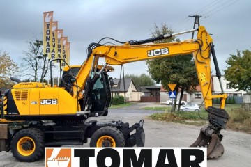 2017 r. kołówka koparka kołowa js145w, CAT M314F