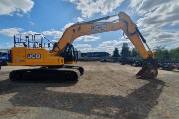 1600 mth, 2022R, koparka gąsienicowa 24 tony js220 cat volvo