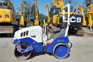 Miniwalec walecHAMM HD10C VV, 2014 rok zagęszczarka Bomag Ammann