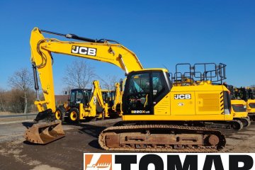 2021r  koparka gąsienicowa 24 tony js220 cat volvo komatsu doosan