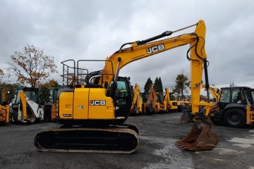 koparka gąsienicowa js145 js130 130x cat volvo komatsu