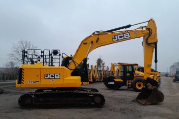 2021r  koparka gąsienicowa 24 tony js220 cat volvo komatsu doosan