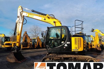 koparka gąsienicowa js145 js130 130x cat volvo komatsu